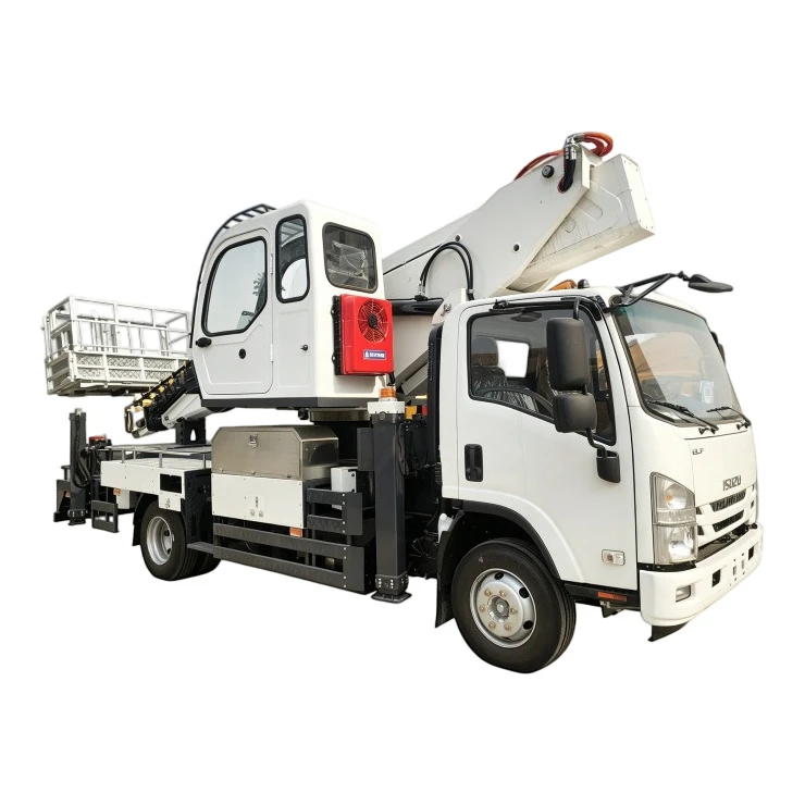 ISUZU machin te monte platfòm